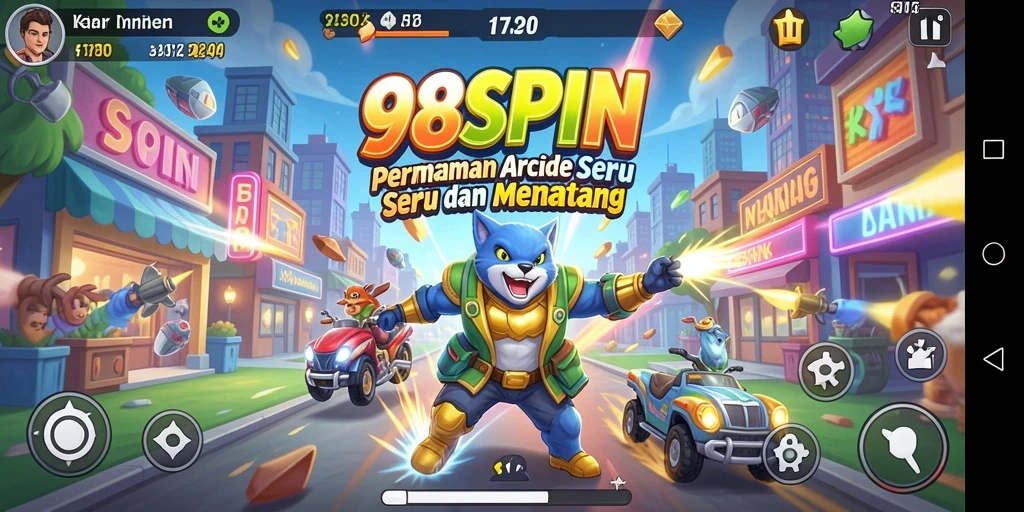 Screenshot dari gameplay seru 98SPIN yang mengasyikkan.