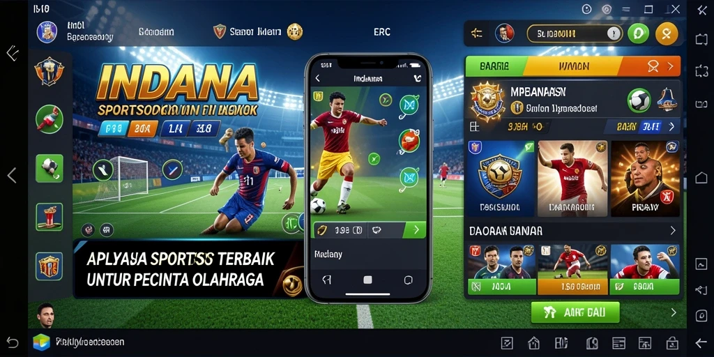Tampilan gameplay menarik pada aplikasi Sportsbook INDAAA.