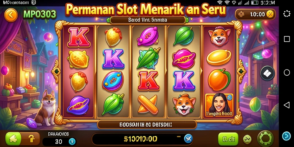 Tampilan gameplay seru di MPO303 dengan berbagai tema slot menarik.